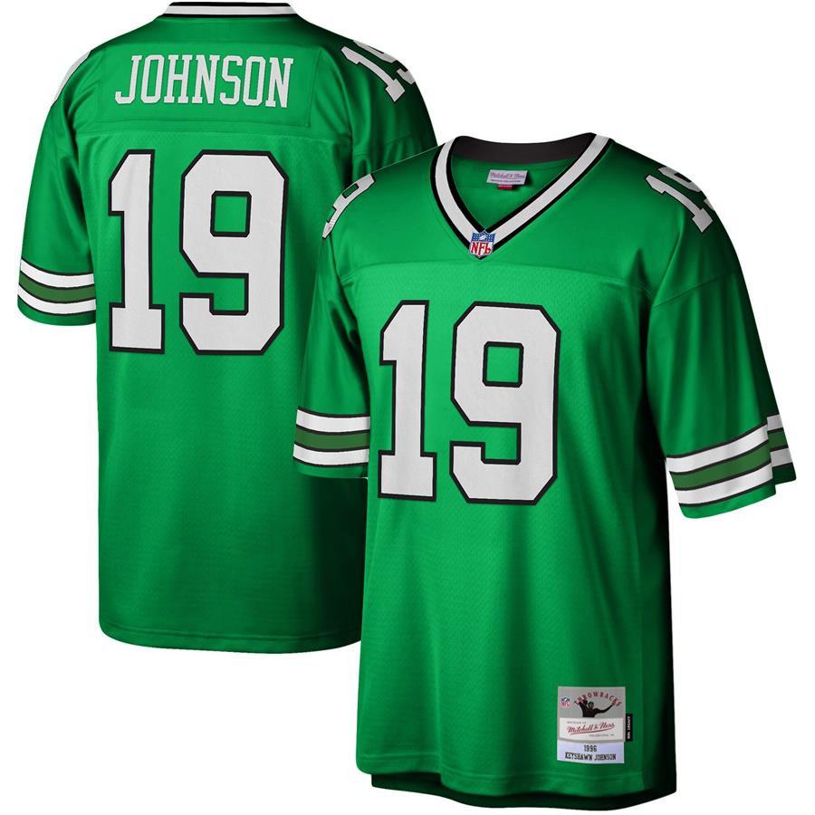 Keyshawn Johnson New York Jets Mitchell & Ness 1996 Legacy Replica Jersey - Kelly Green