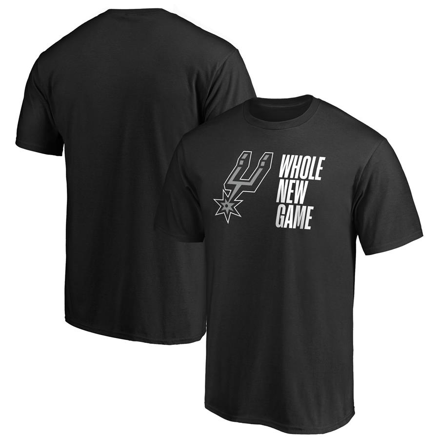 San Antonio Spurs Fanatics Branded Whole New Game Team T-Shirt - Black