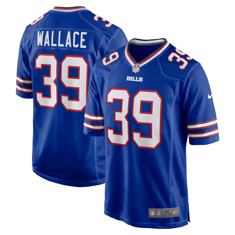 Levi Wallace Buffalo Bills Nike Game Player Jersey - Royal