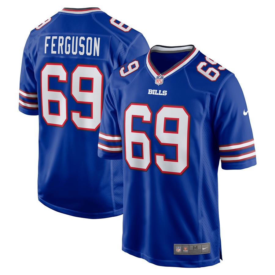 Reid Ferguson Buffalo Bills Nike Game Player Jersey - Royal