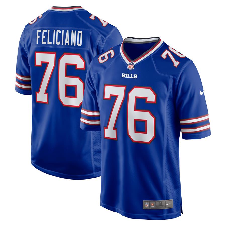 Jon Feliciano Buffalo Bills Nike Game Player Jersey - Royal