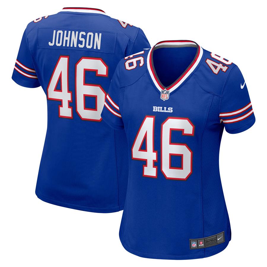 Jaquan Johnson Buffalo Bills Nike Women's Game Jersey - Royal