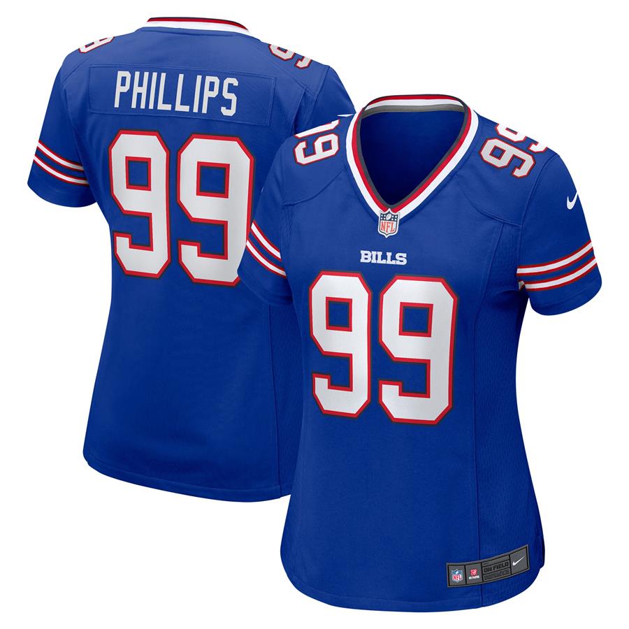 Harrison Phillips Buffalo Bills Nike Women's Game Jersey - Royal