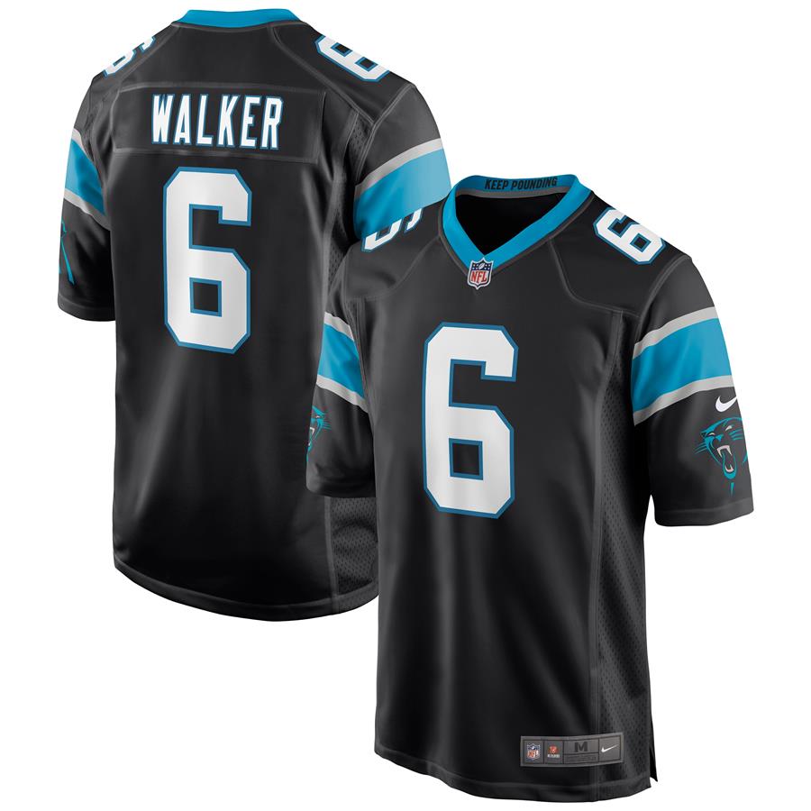P.J. Walker Carolina Panthers Nike Game Jersey - Black