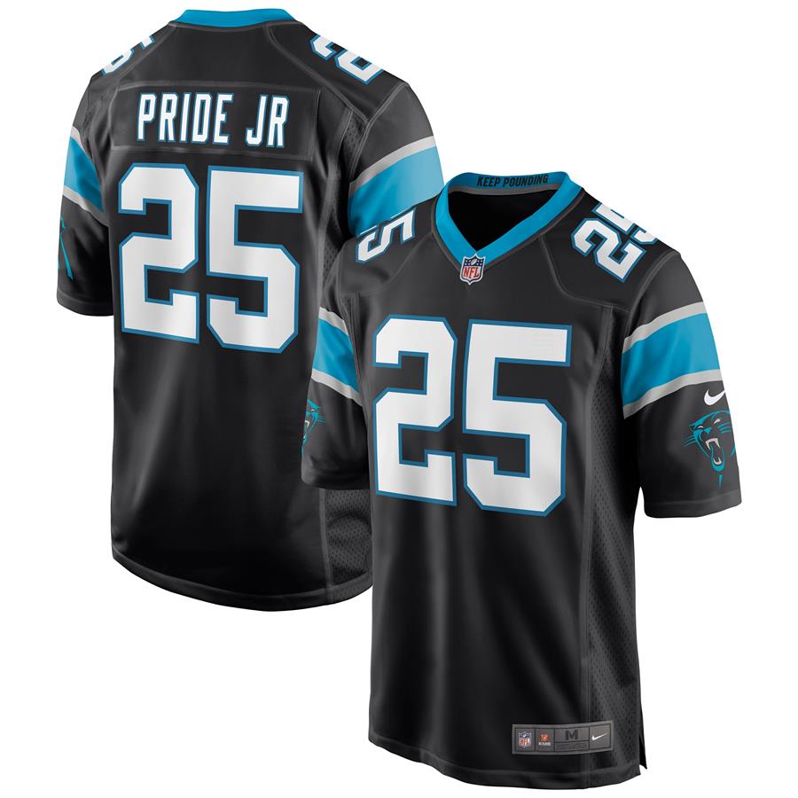 Troy Pride Jr. Carolina Panthers Nike Game Jersey - Black