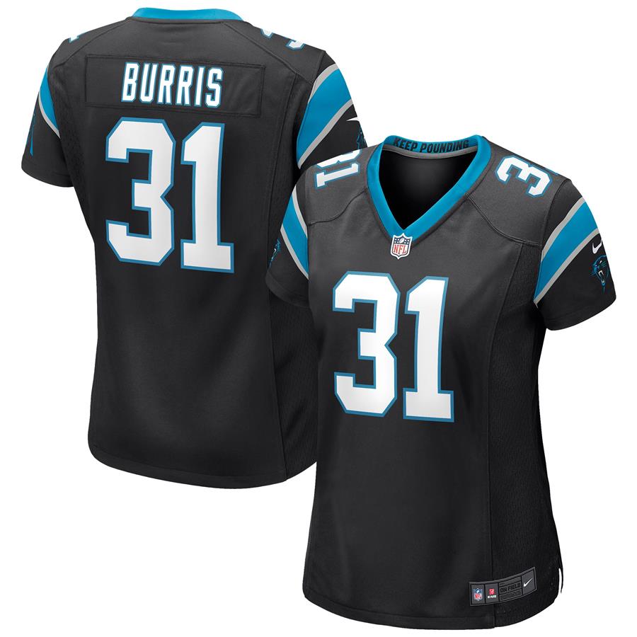 Juston Burris Carolina Panthers Nike Women's Game Jersey - Black