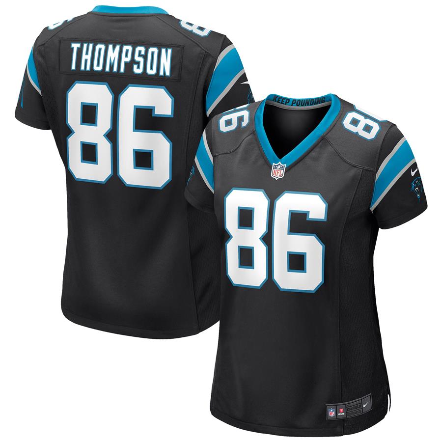 Colin Thompson Carolina Panthers Nike Women's Game Jersey - Black