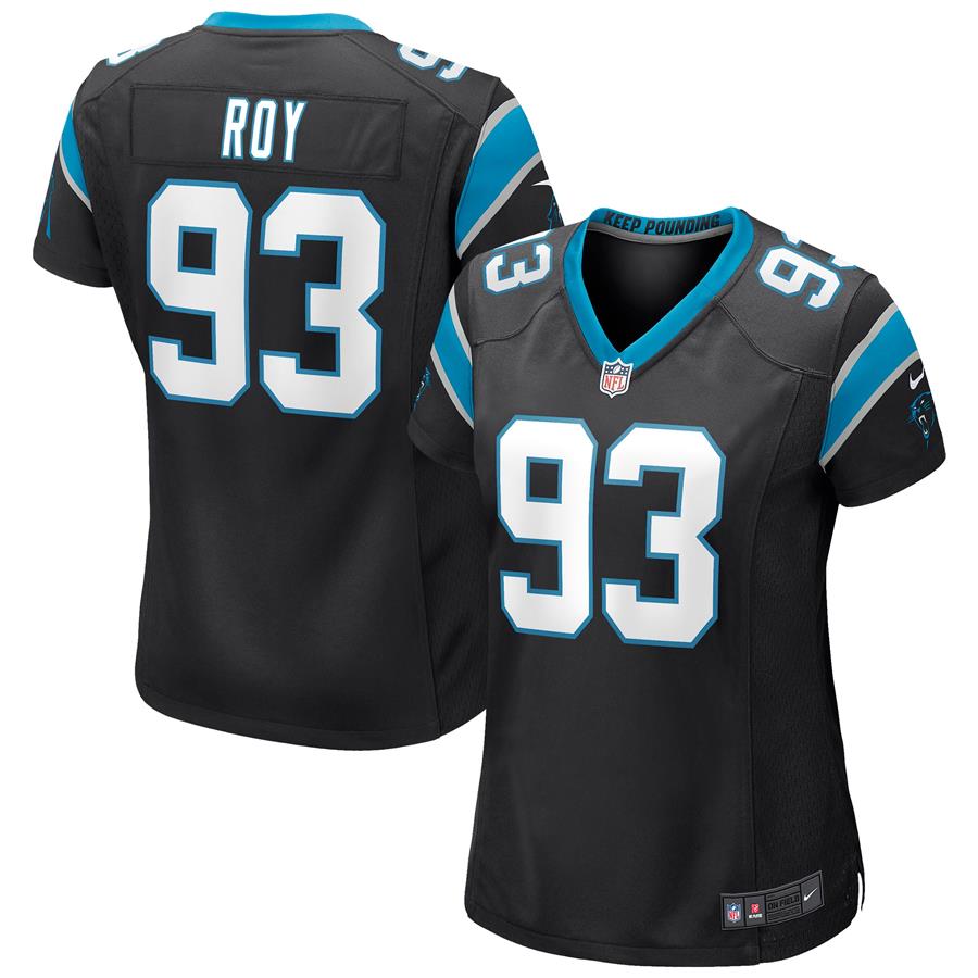 Bravvion Roy Carolina Panthers Nike Women's Game Jersey - Black