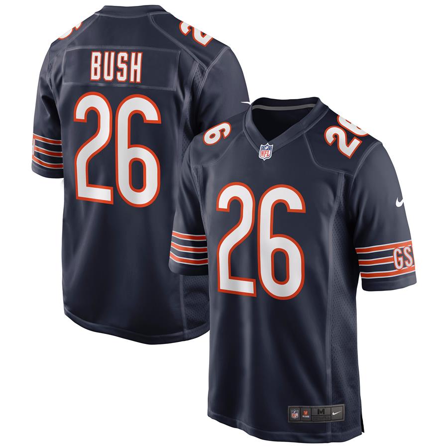 Deon Bush Chicago Bears Nike Game Jersey - Navy