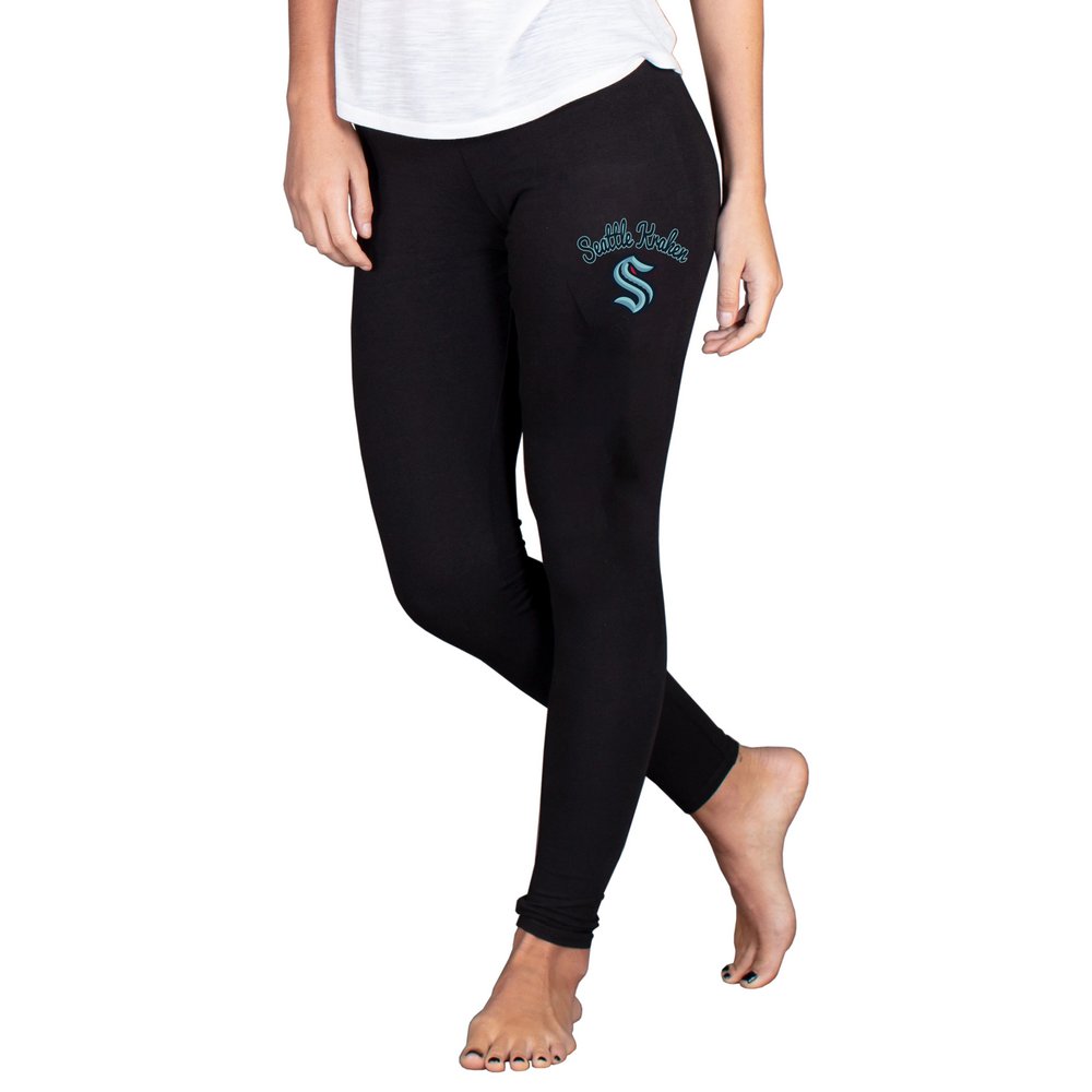 Seattle Kraken Concepts Sport Women's Fraction Leggings - Black