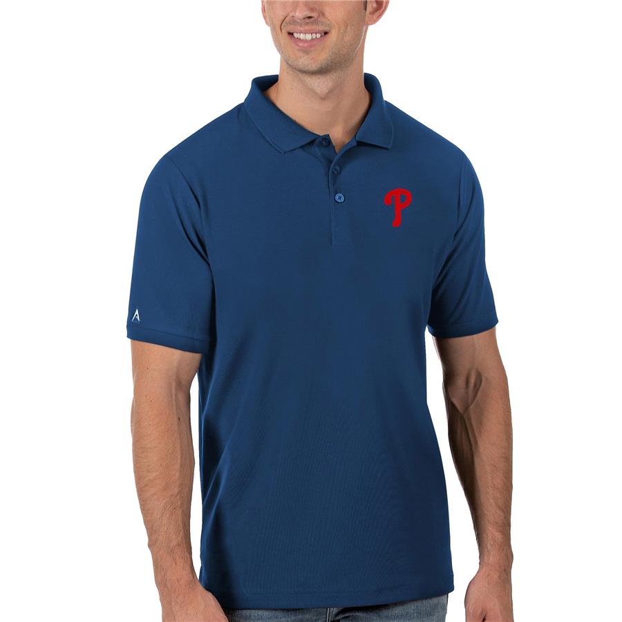 Philadelphia Phillies Antigua Legacy Pique Polo - Royal