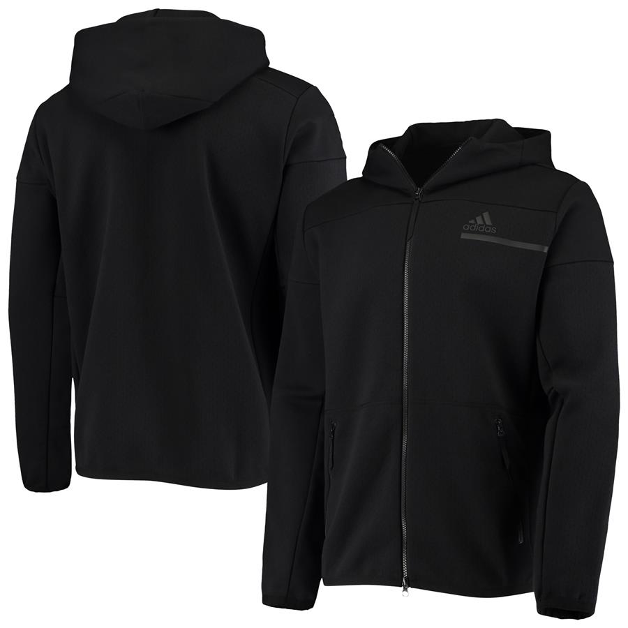 Boston Bruins adidas Color Block Full-Zip Jacket - Black