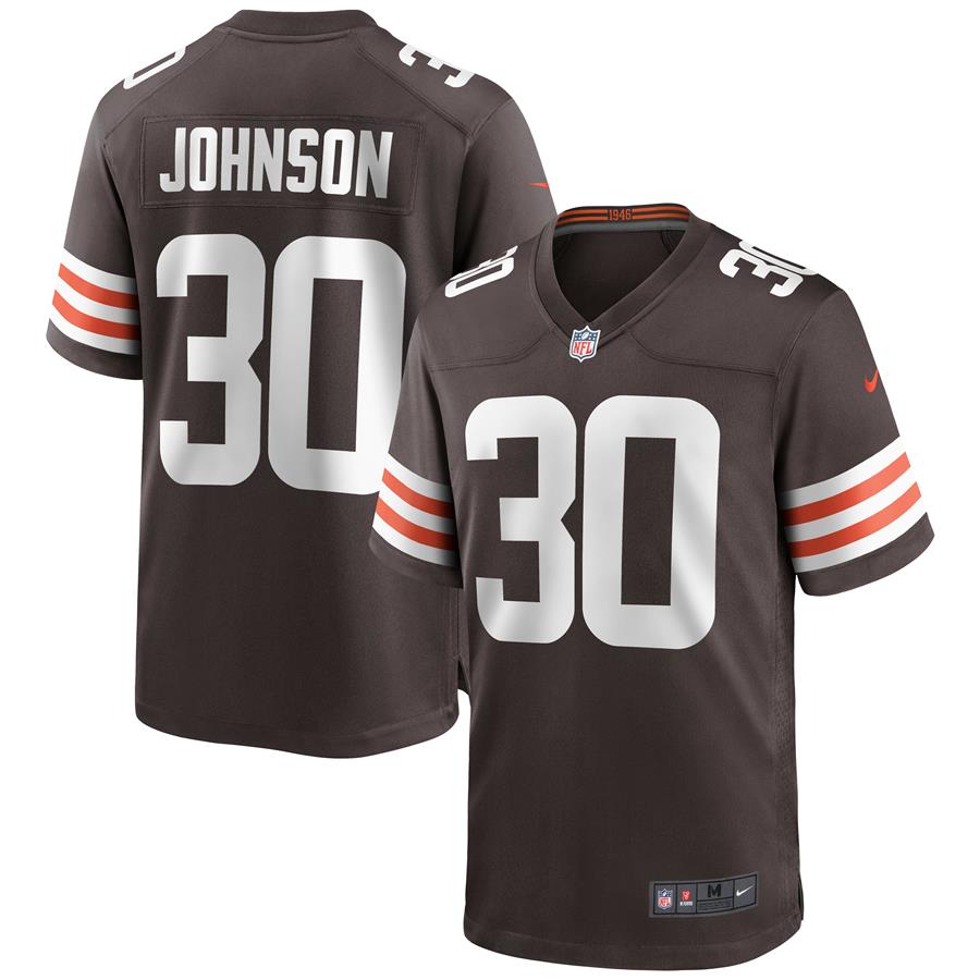 D'Ernest Johnson Cleveland Browns Nike Game Jersey - Brown