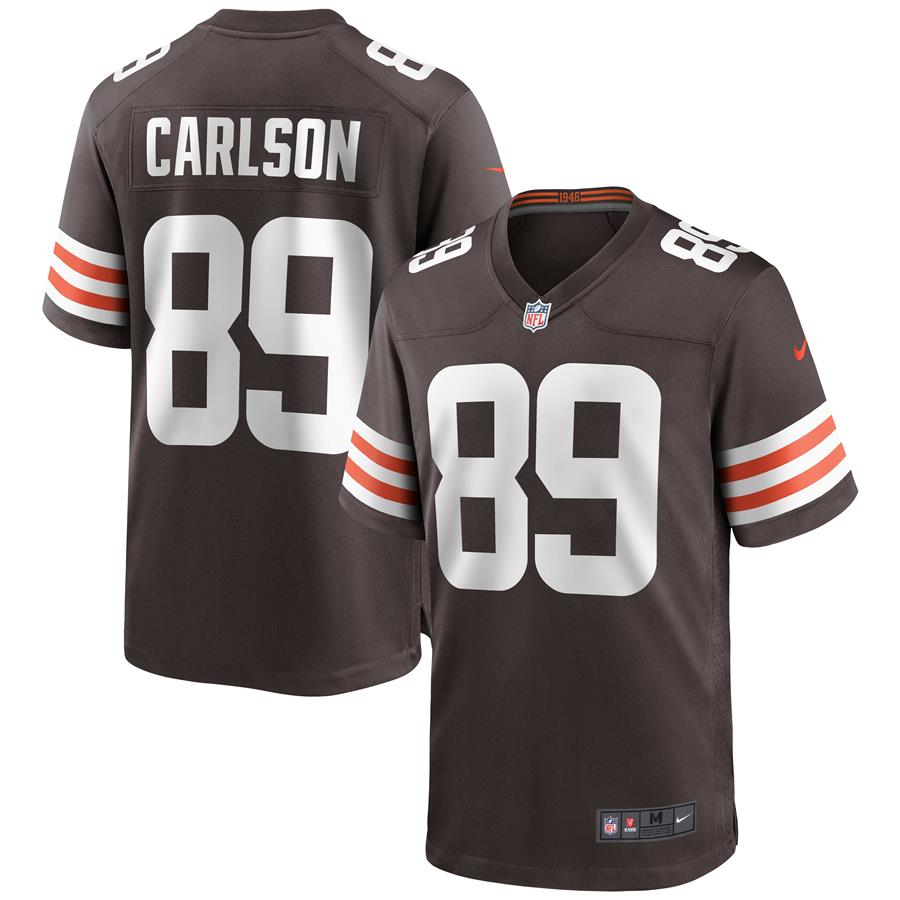 Stephen Carlson Cleveland Browns Nike Game Jersey - Brown
