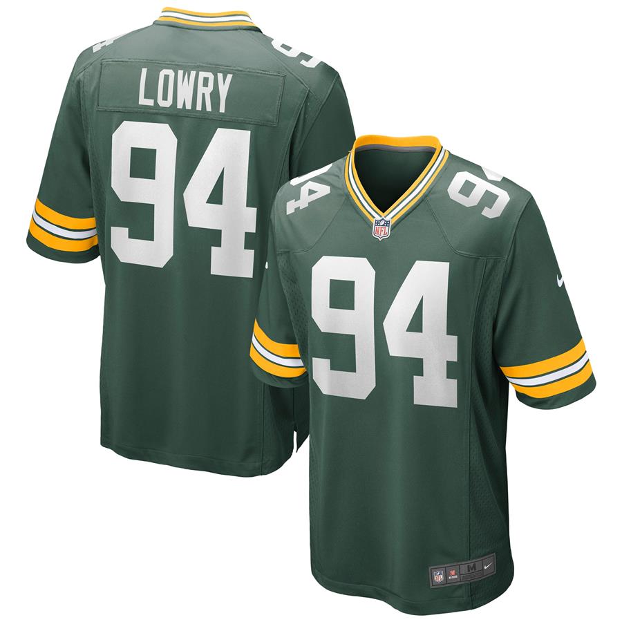 Dean Lowry Green Bay Packers Nike Game Jersey - Green