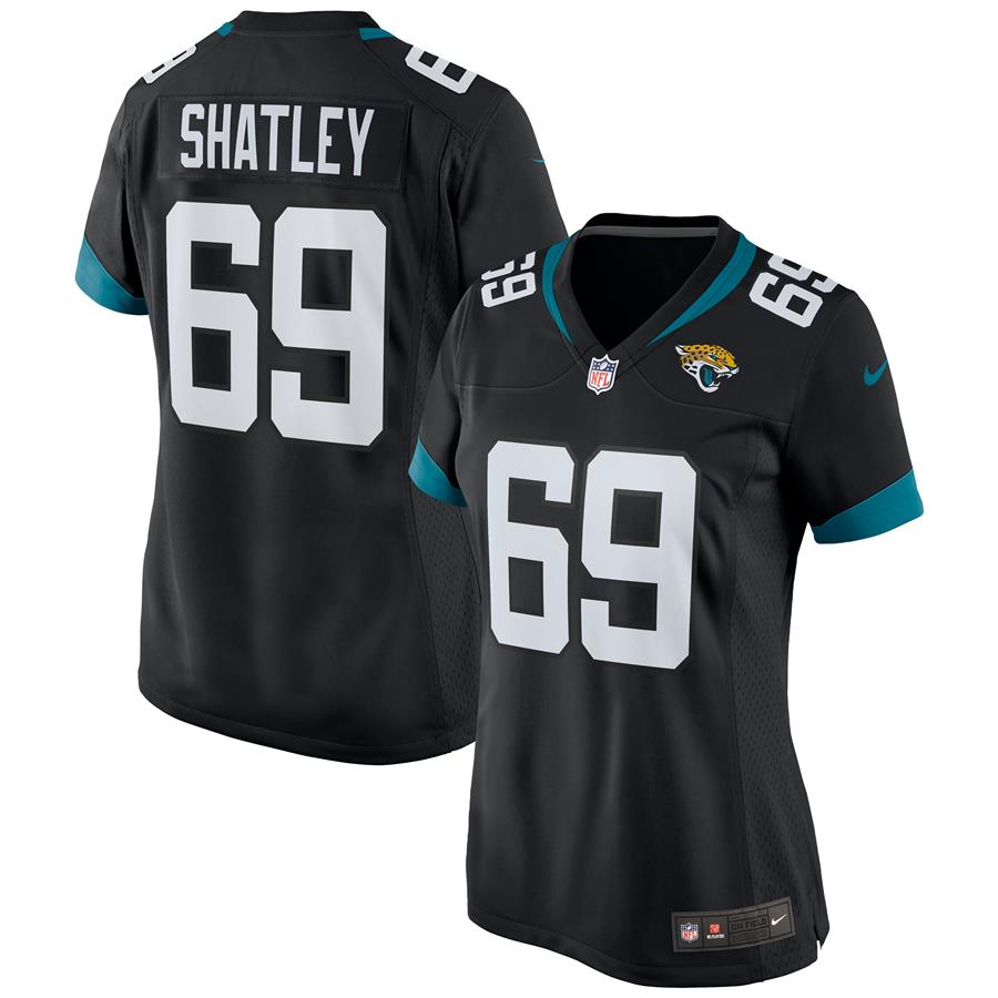 Tyler Shatley Jacksonville Jaguars Nike Women's Game Jersey - Black
