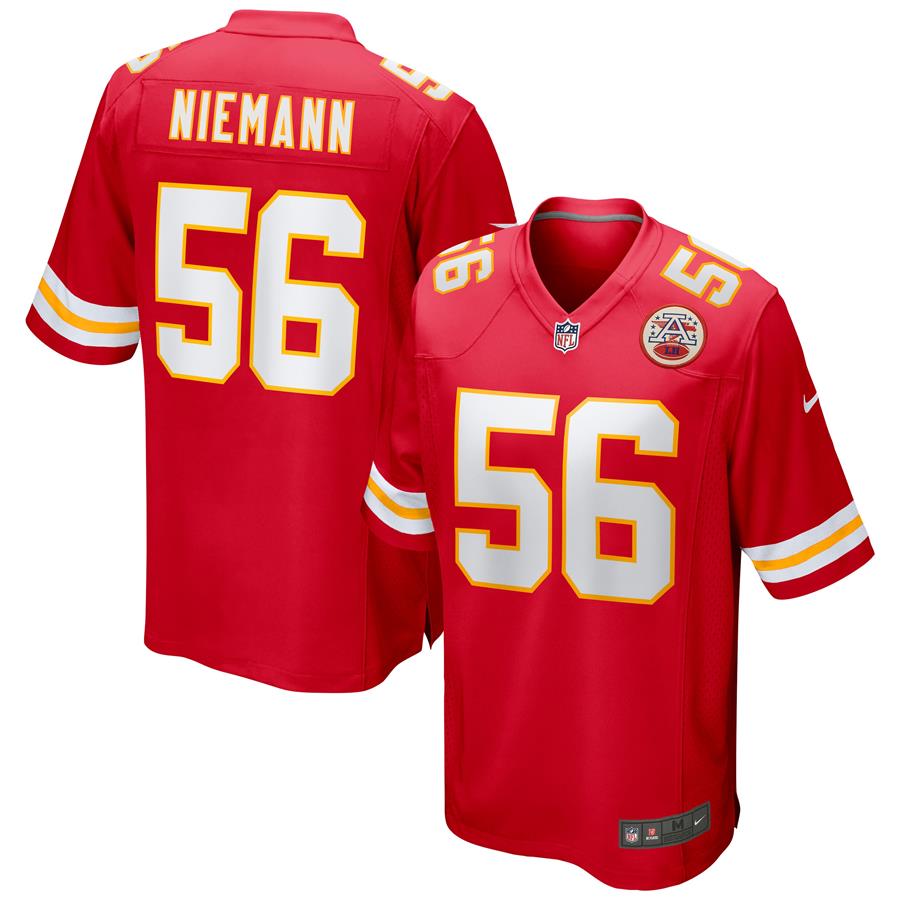 Ben Niemann Kansas City Chiefs Nike Game Jersey - Red