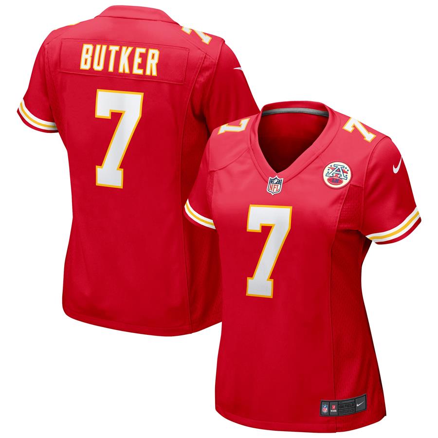 Harrison Butker Kansas City Chiefs Nike Women's Game Jersey - Red