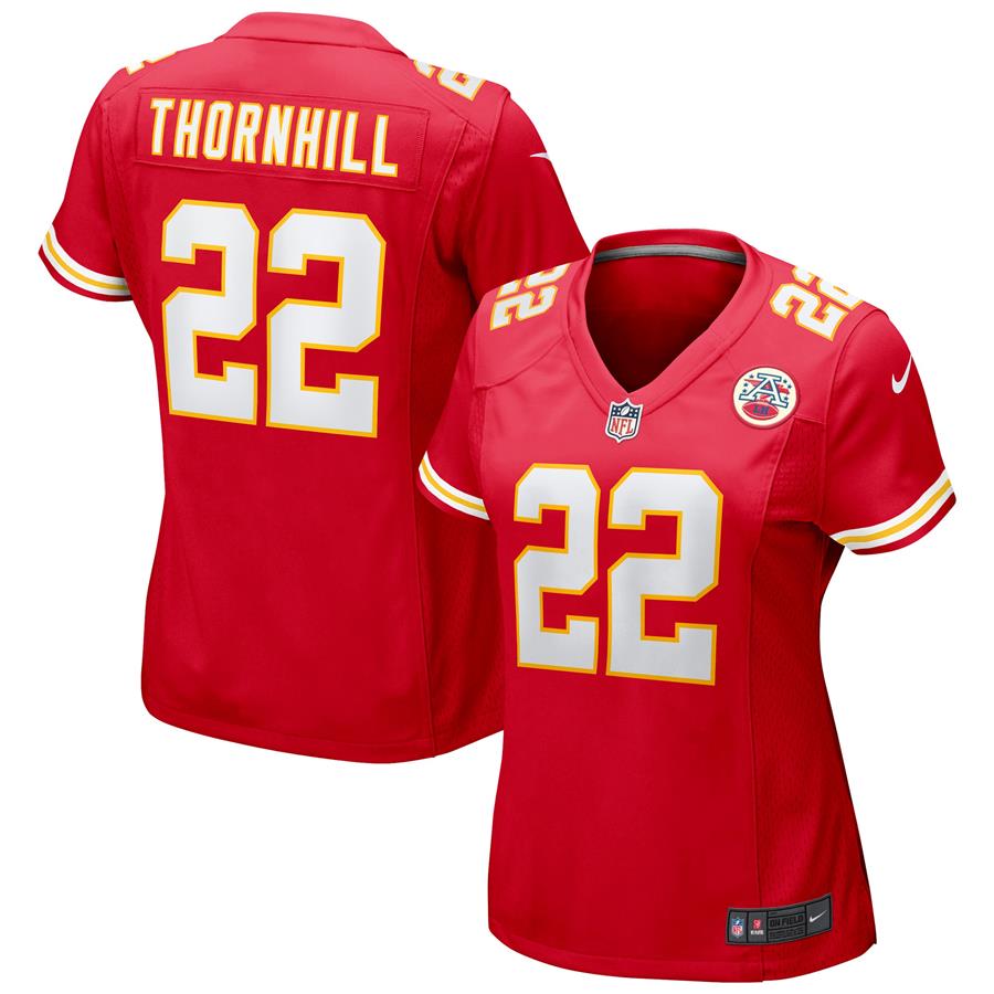 Juan Thornhill Kansas City Chiefs Nike Women's Game Jersey - Red