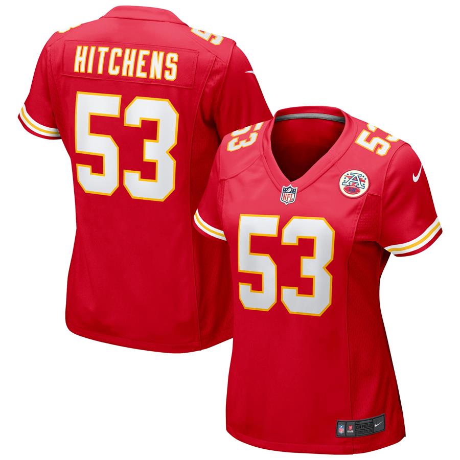 Anthony Hitchens Kansas City Chiefs Nike Women's Game Jersey - Red