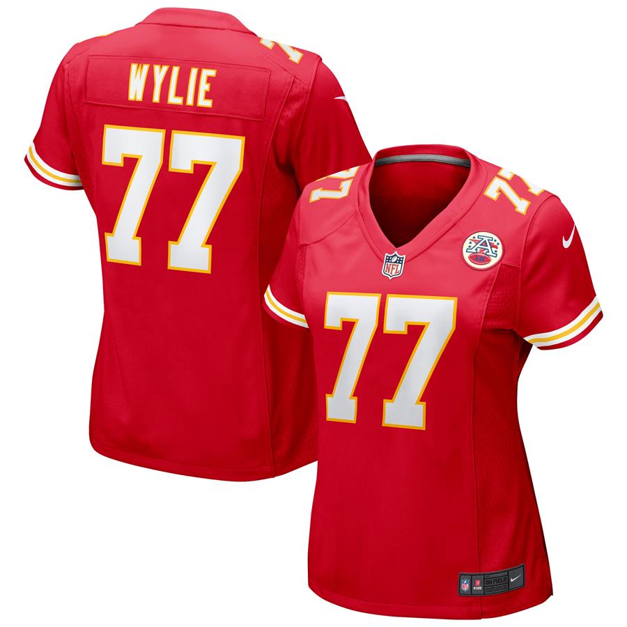 Andrew Wylie Kansas City Chiefs Nike Women's Game Jersey - Red