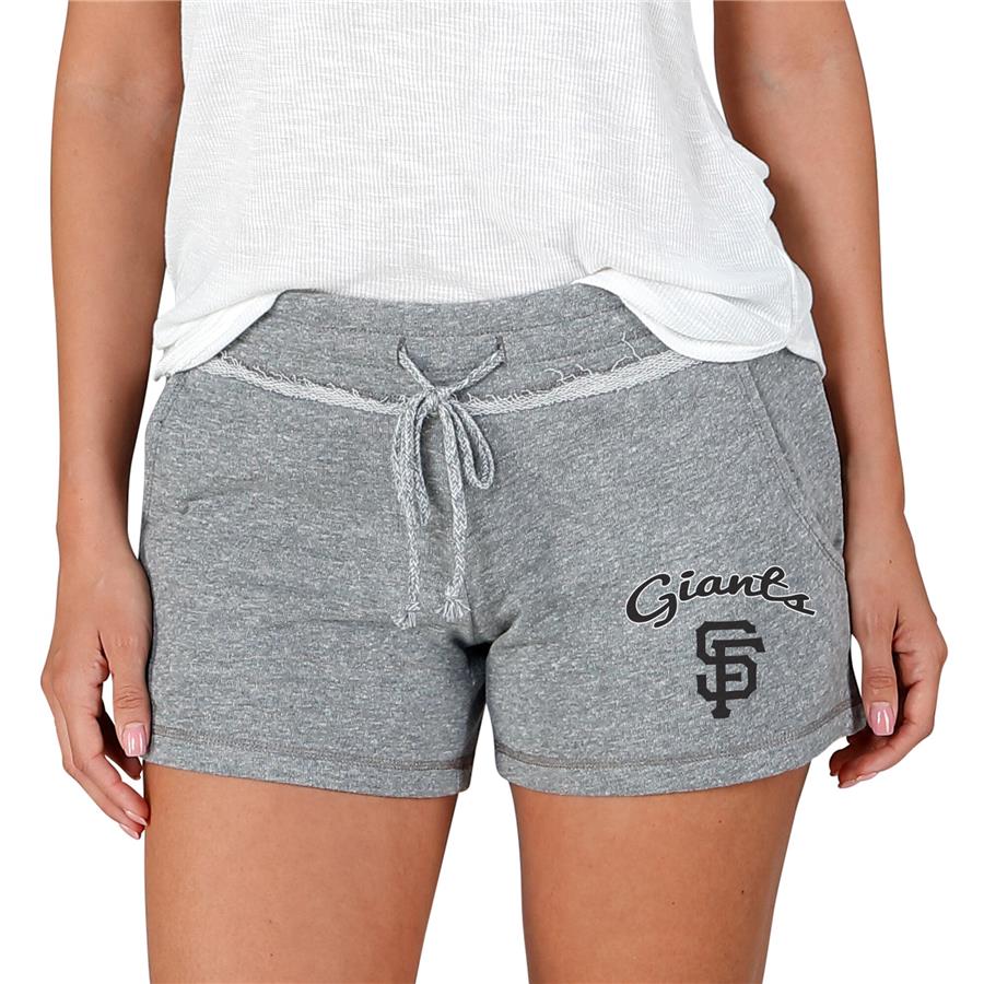 San Francisco Giants Concepts Sport Women's Mainstream Terry Shorts - Gray