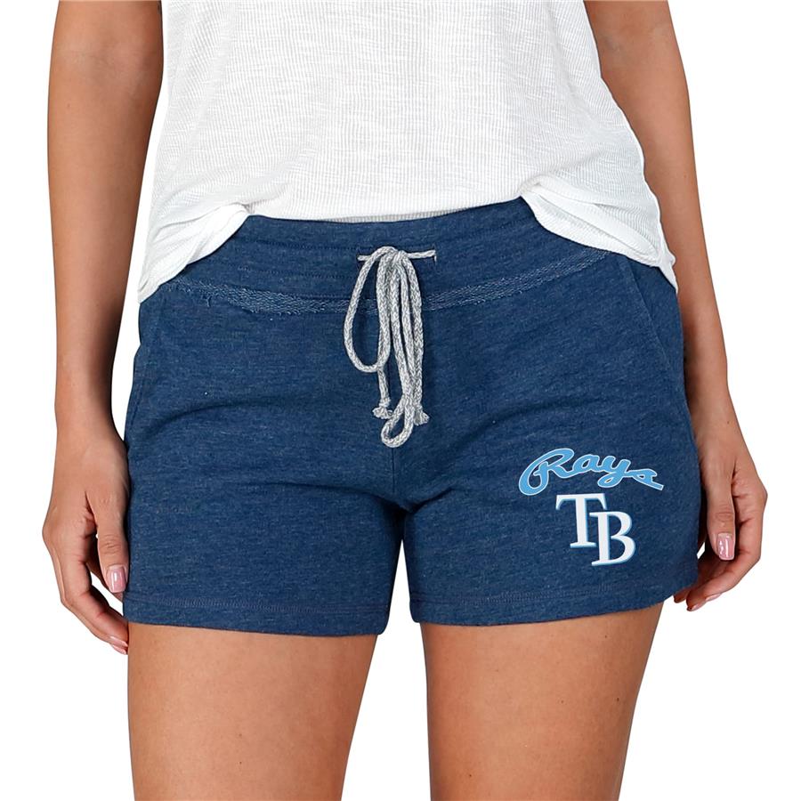 Tampa Bay Rays Concepts Sport Women's Mainstream Terry Shorts - Navy