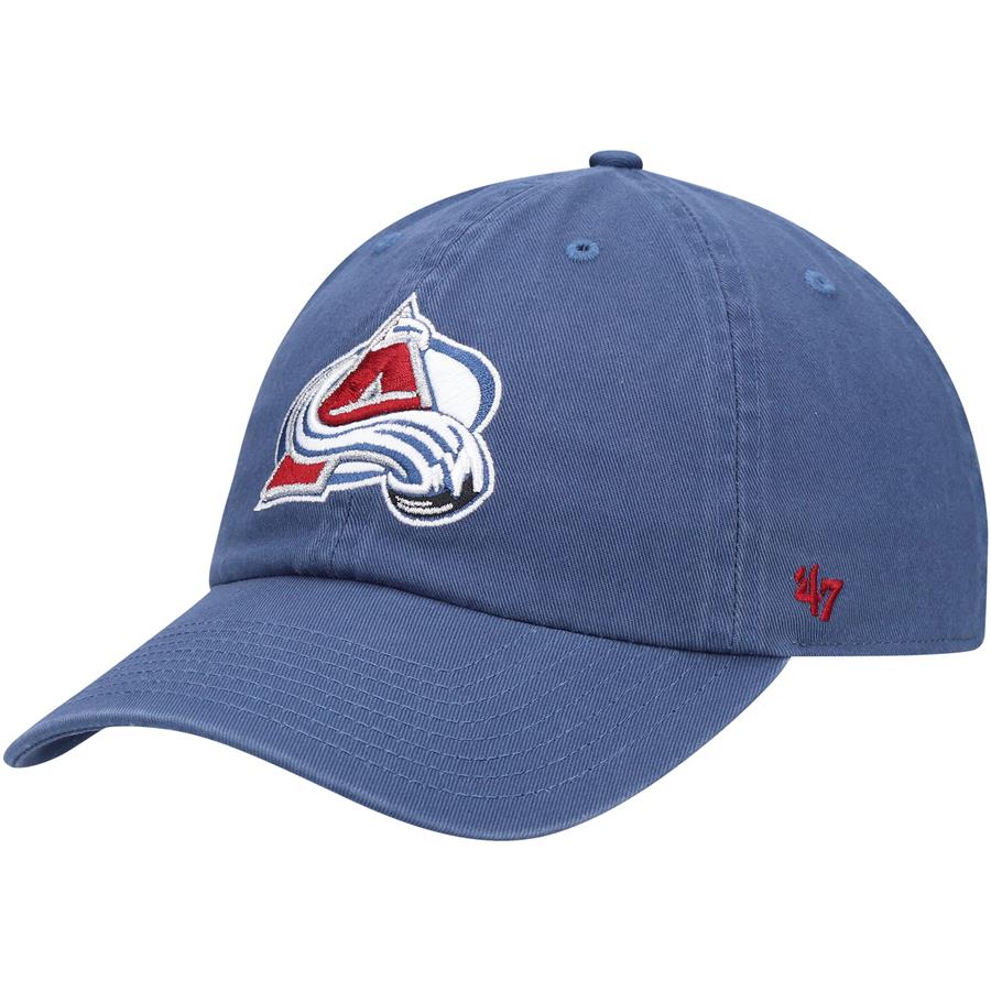 Colorado Avalanche '47 Clean Up Adjustable Hat - Navy