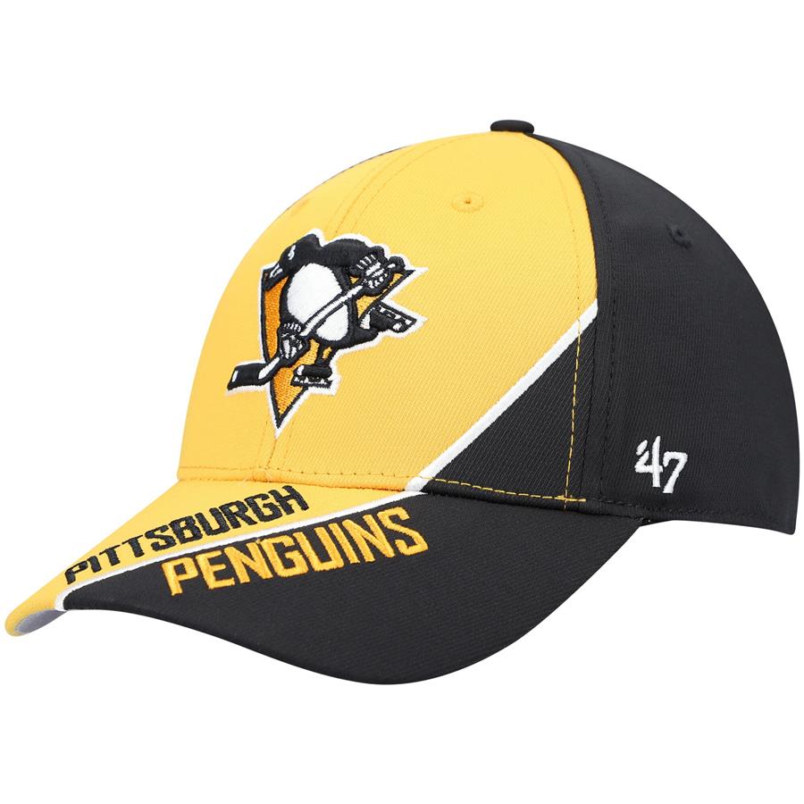 Pittsburgh Penguins '47 Venture MVP Adjustable Hat - Gold