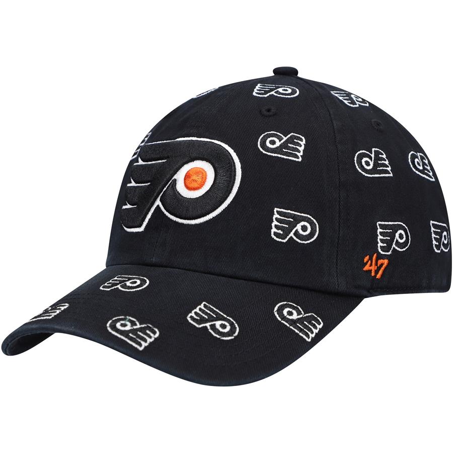 Philadelphia Flyers '47 Women's Confetti Clean Up Adjustable Hat - Black