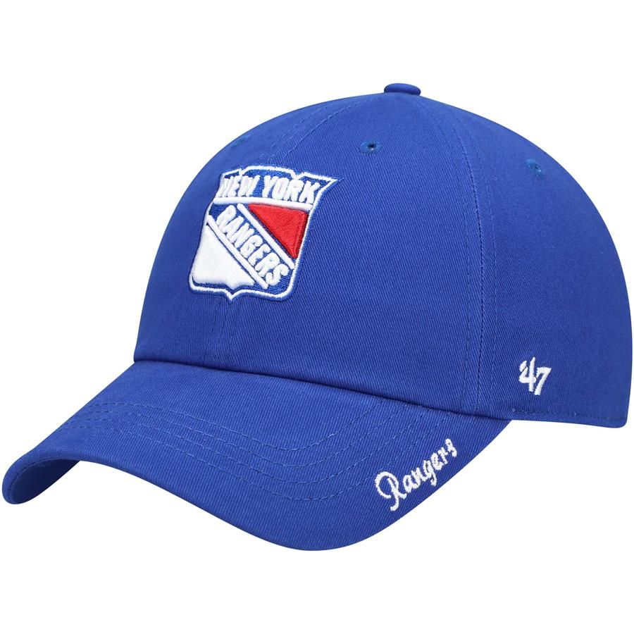 New York Rangers '47 Women's Team Miata Clean Up Adjustable Hat - Blue