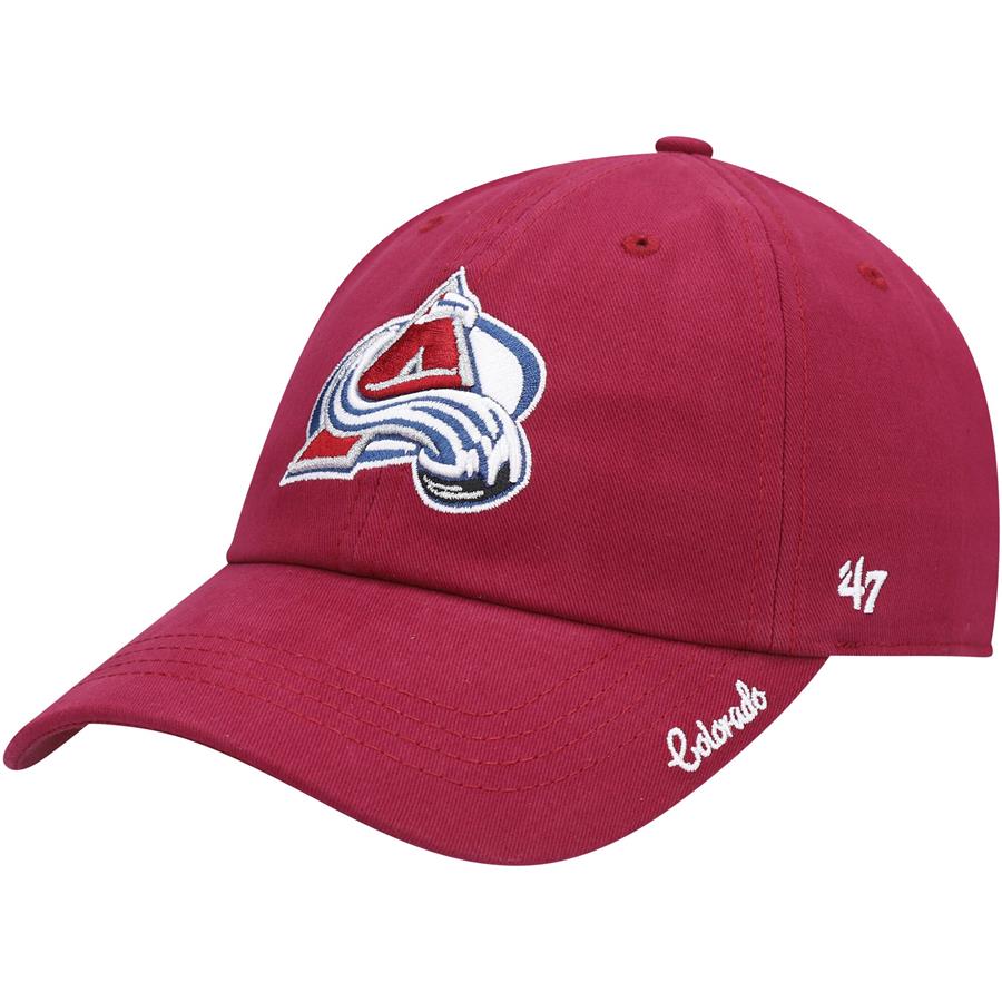 Colorado Avalanche '47 Women's Team Miata Clean Up Adjustable Hat - Burgundy