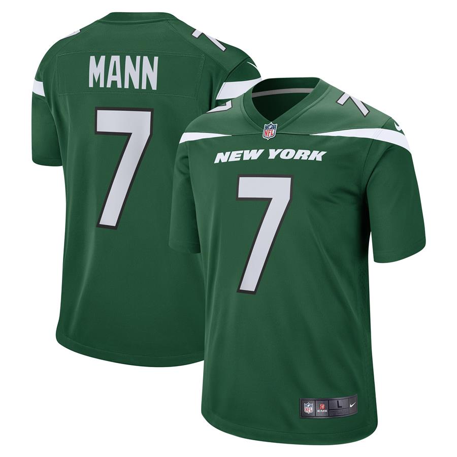 Braden Mann New York Jets Nike Game Jersey - Gotham Green