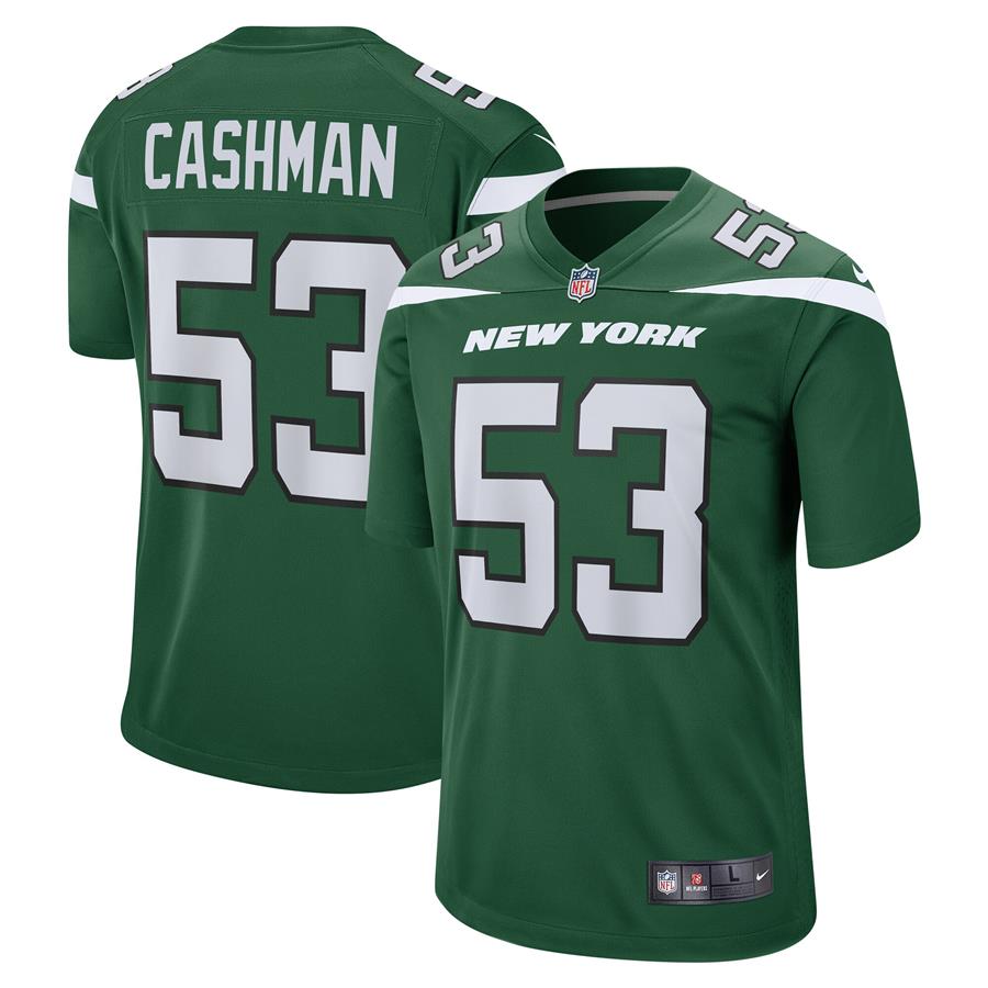Blake Cashman New York Jets Nike Game Jersey - Gotham Green
