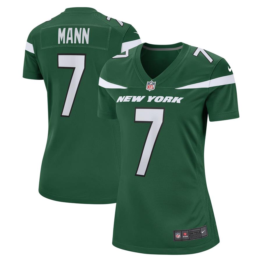 Braden Mann New York Jets Nike Women's Game Jersey - Gotham Green