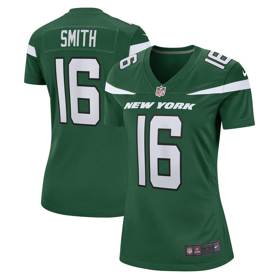 Jeff Smith New York Jets Nike Women's Game Jersey - Gotham Green