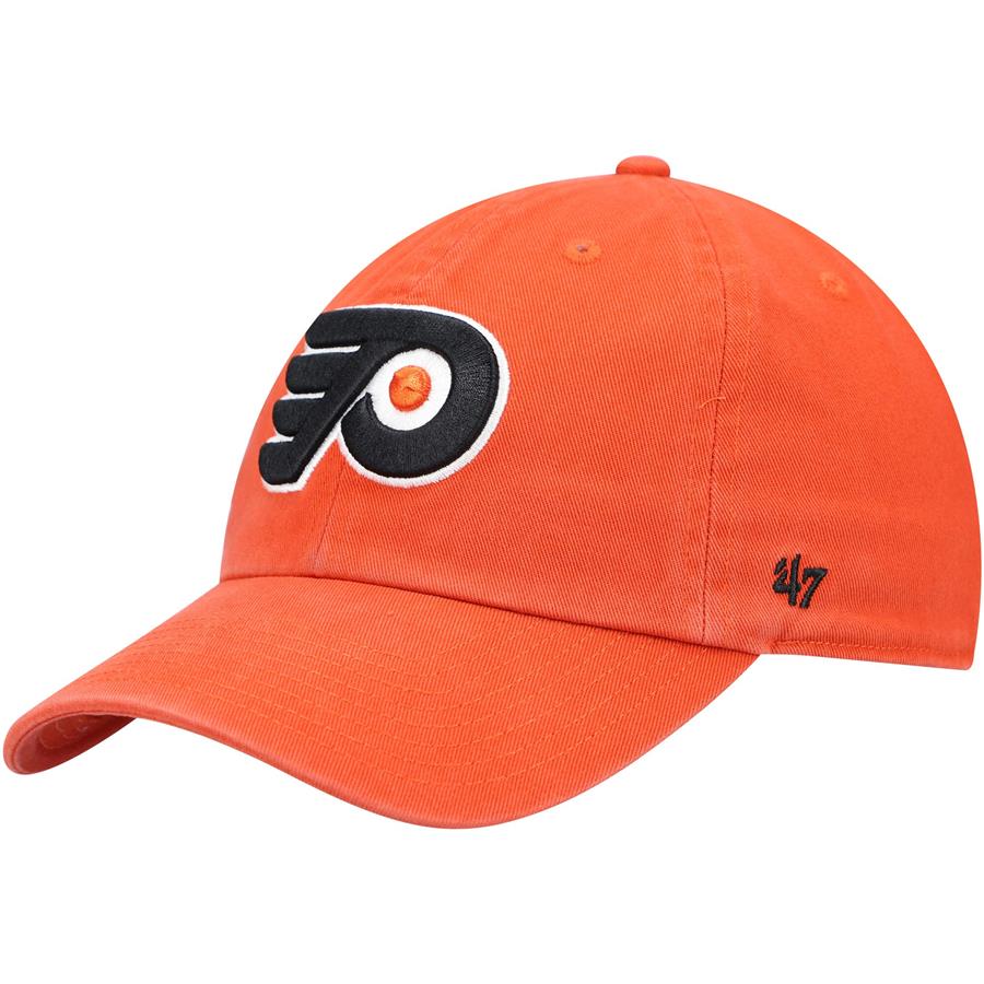 Philadelphia Flyers '47 Team Clean Up Adjustable Hat - Orange
