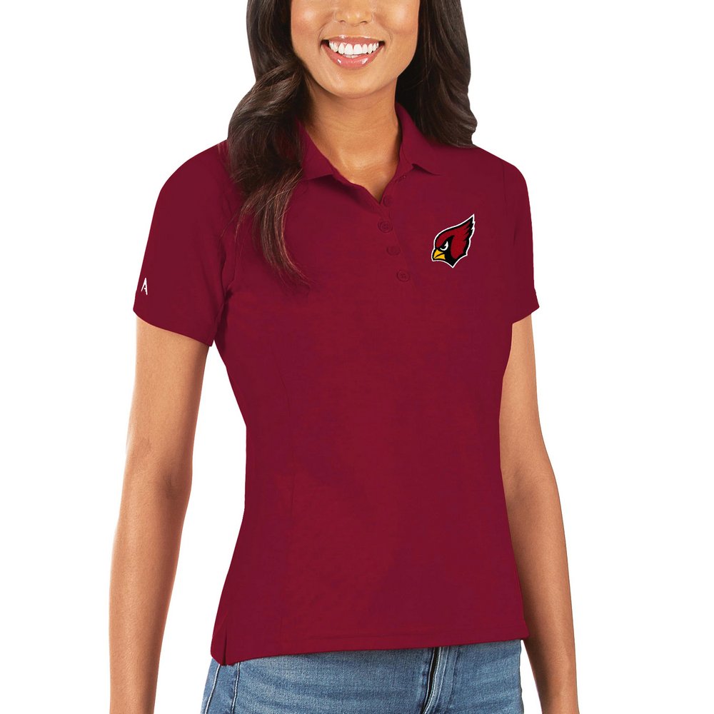 Arizona Cardinals Antigua Women's Legacy Pique Polo - Cardinal