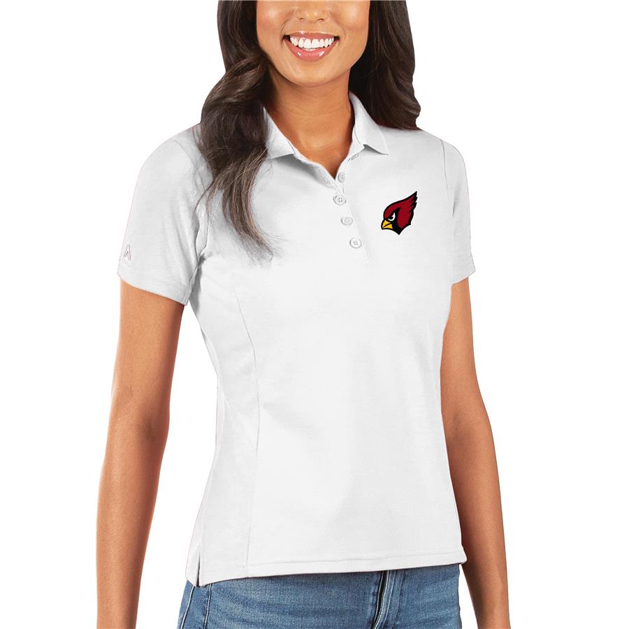 Arizona Cardinals Antigua Women's Legacy Pique Polo - White