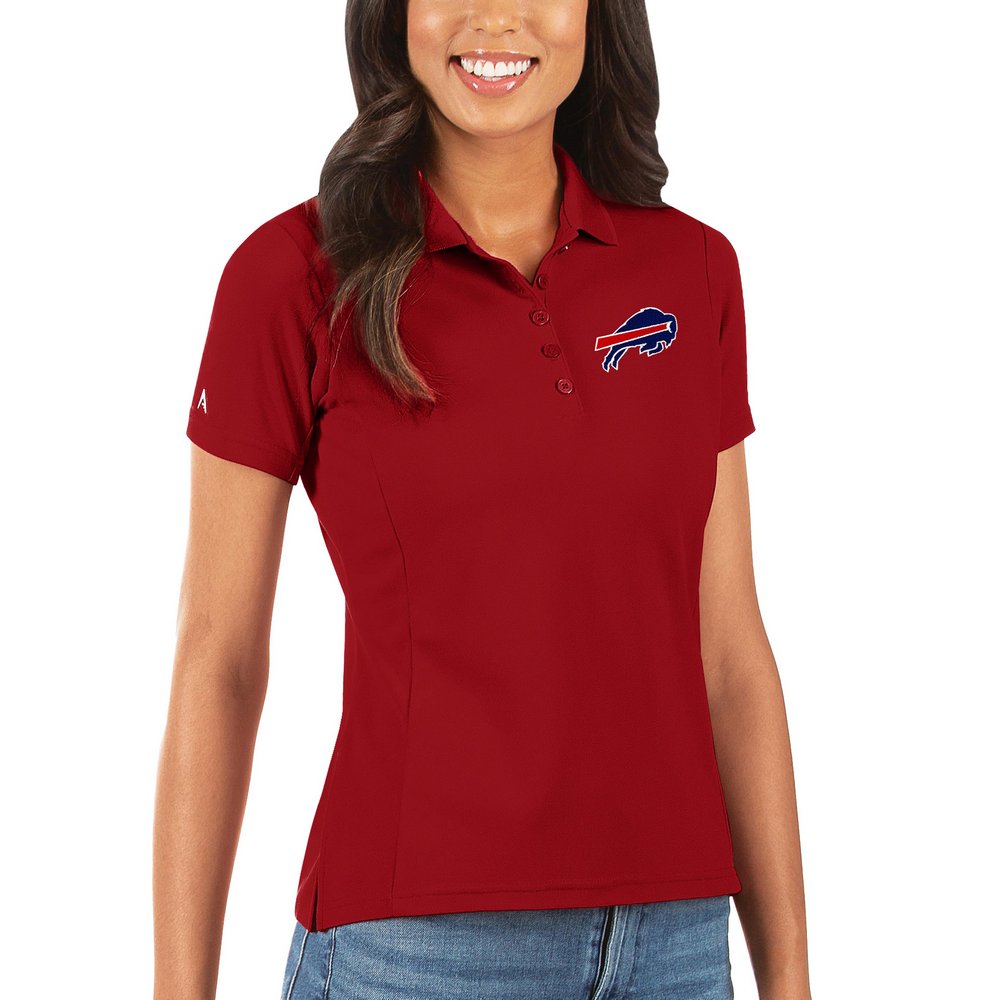 Buffalo Bills Antigua Women's Legacy Pique Polo - Red