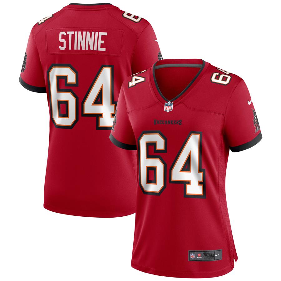 Aaron Stinnie Tampa Bay Buccaneers Nike Women's Game Jersey - Red