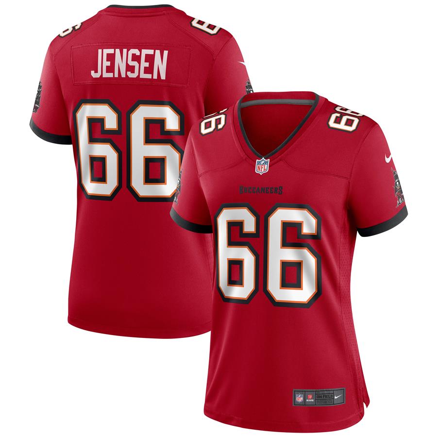 Ryan Jensen Tampa Bay Buccaneers Nike Women's Game Jersey - Red