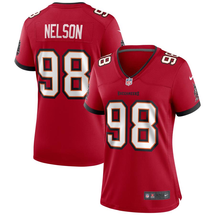 Anthony Nelson Tampa Bay Buccaneers Nike Women's Game Jersey - Red