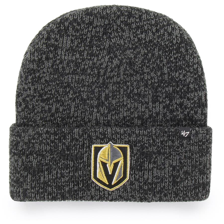 Vegas Golden Knights '47 Brain Freeze Cuffed Knit Hat - Black