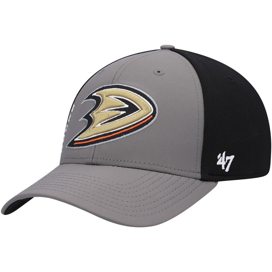 Anaheim Ducks '47 Wycliff Contender Flex Hat - Charcoal