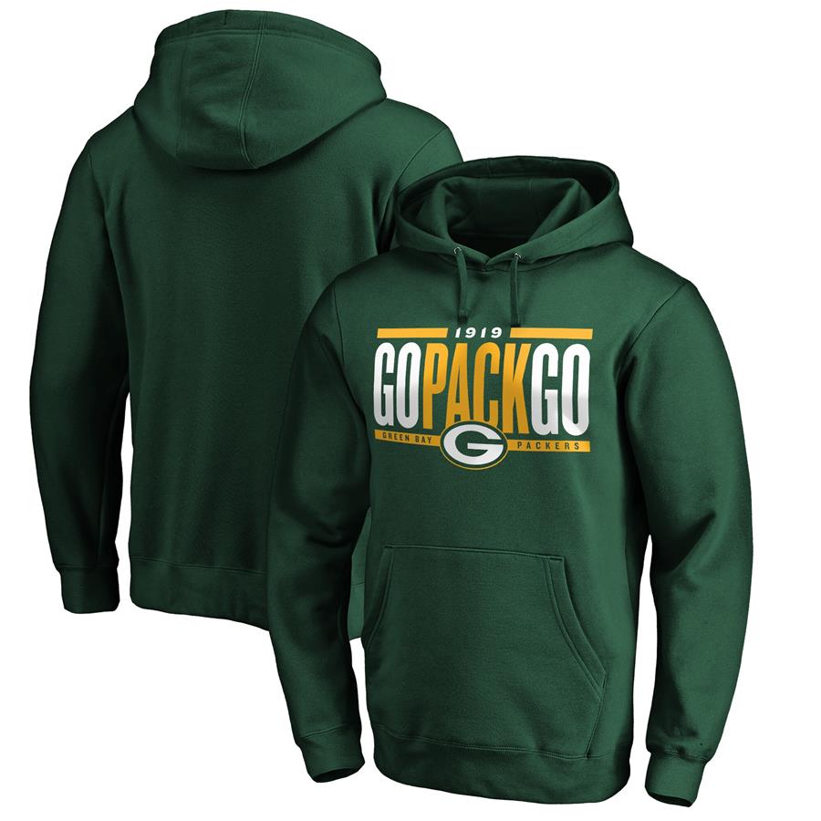 Green Bay Packers Fanatics Branded Hometown Pullover Hoodie - Green