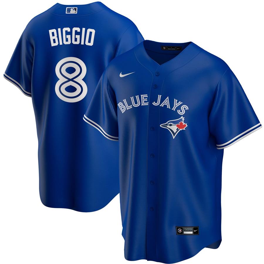 Cavan Biggio Toronto Blue Jays Nike Replica Player Name Jersey - Royal