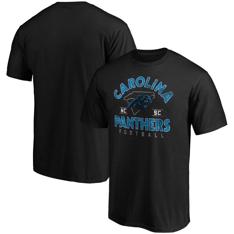 Carolina Panthers Fanatics Branded Hometown Carolinas T-Shirt - Black