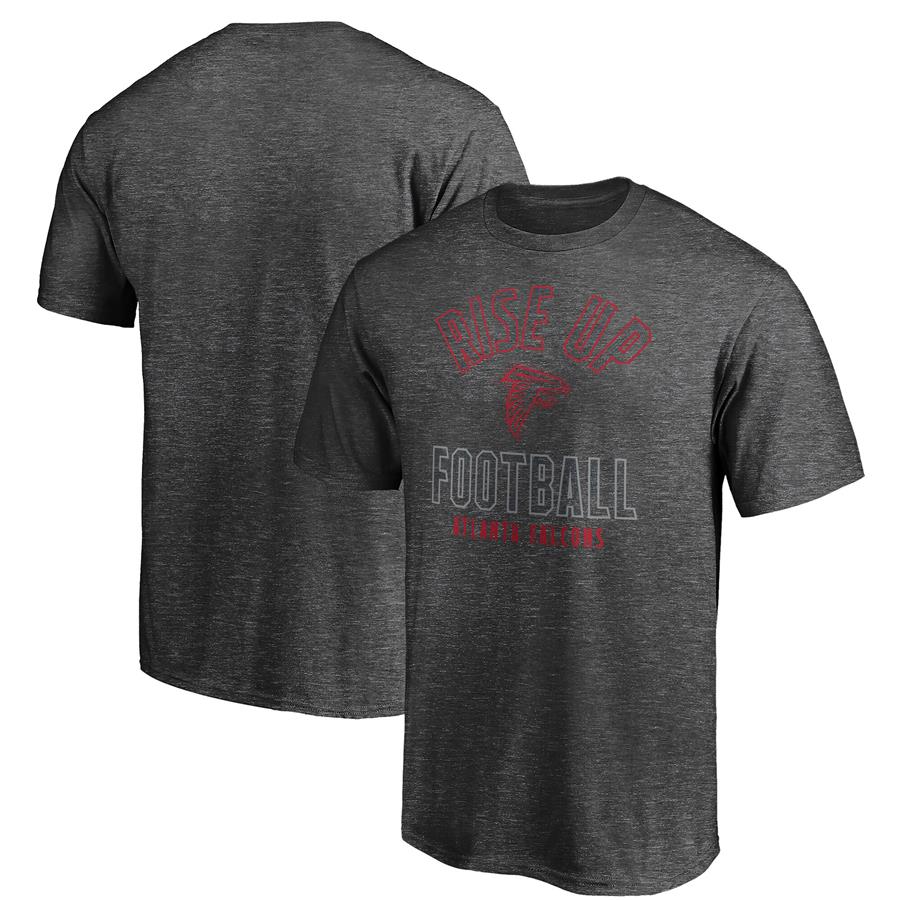 Atlanta Falcons Fanatics Branded Hometown Rise Up T-Shirt - Heathered Charcoal