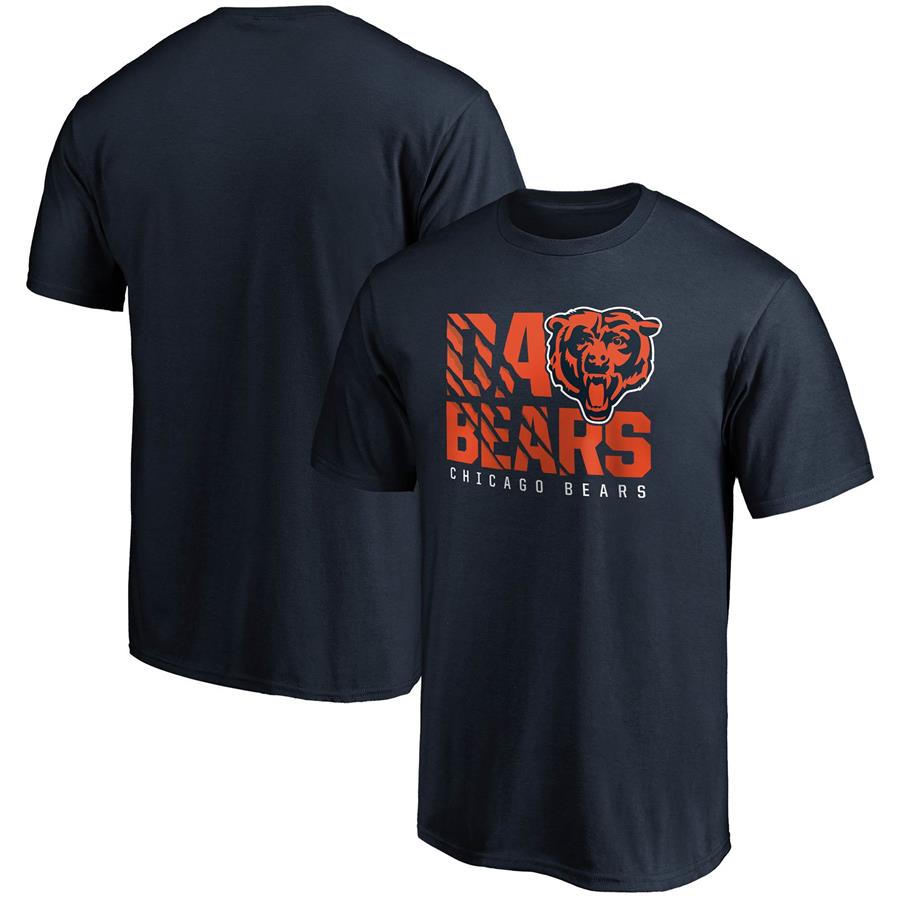Chicago Bears Fanatics Branded Da Bears Hometown T-Shirt - Navy